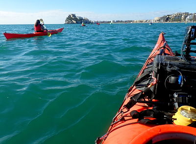 kayak ebre a Peñiscola