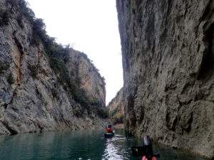 indrets espectaculars al congost de montrebei kayak per deltaventur i kayakebre