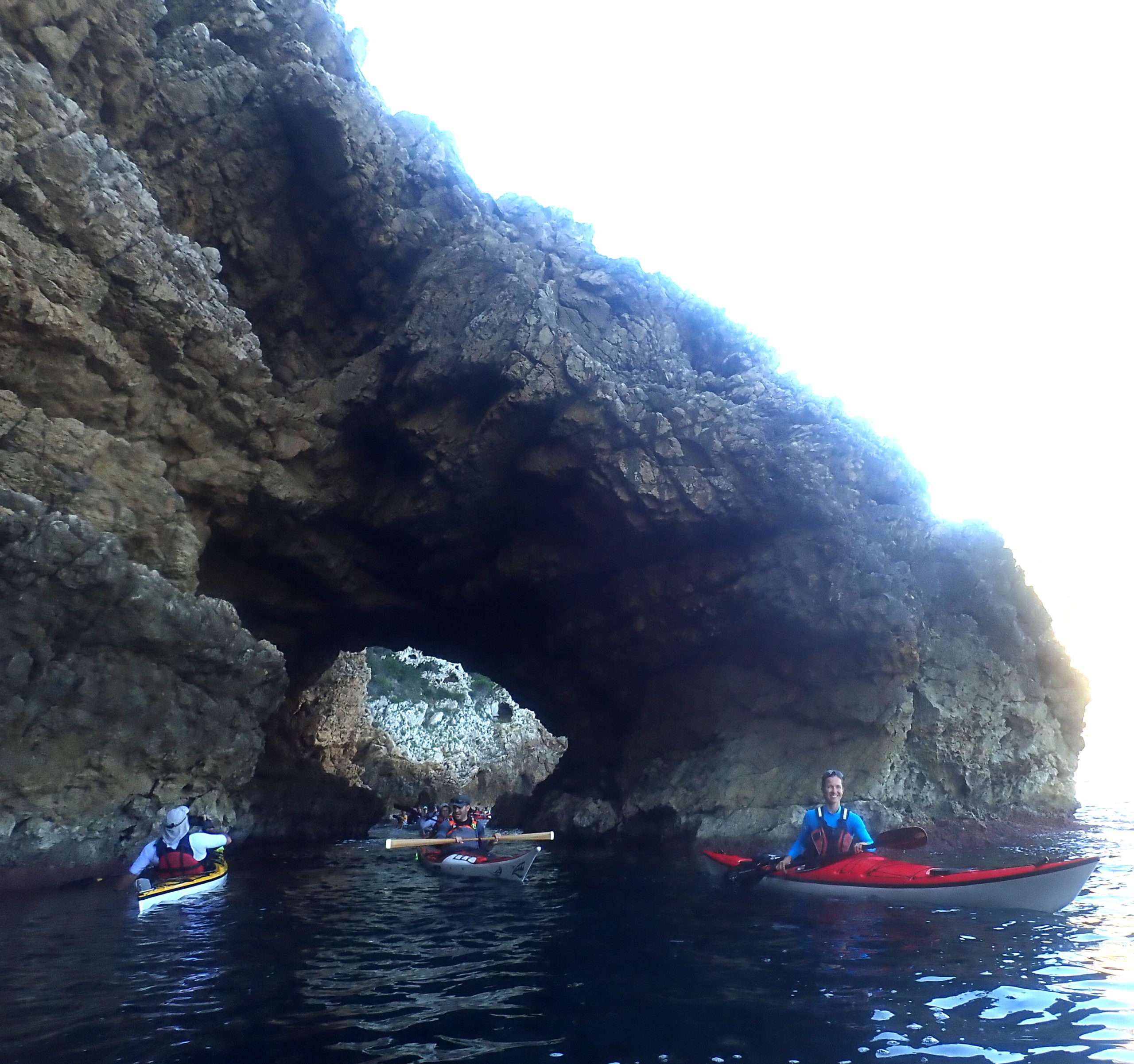 kayakebre i deltaventur a cova dels orguens a xabea