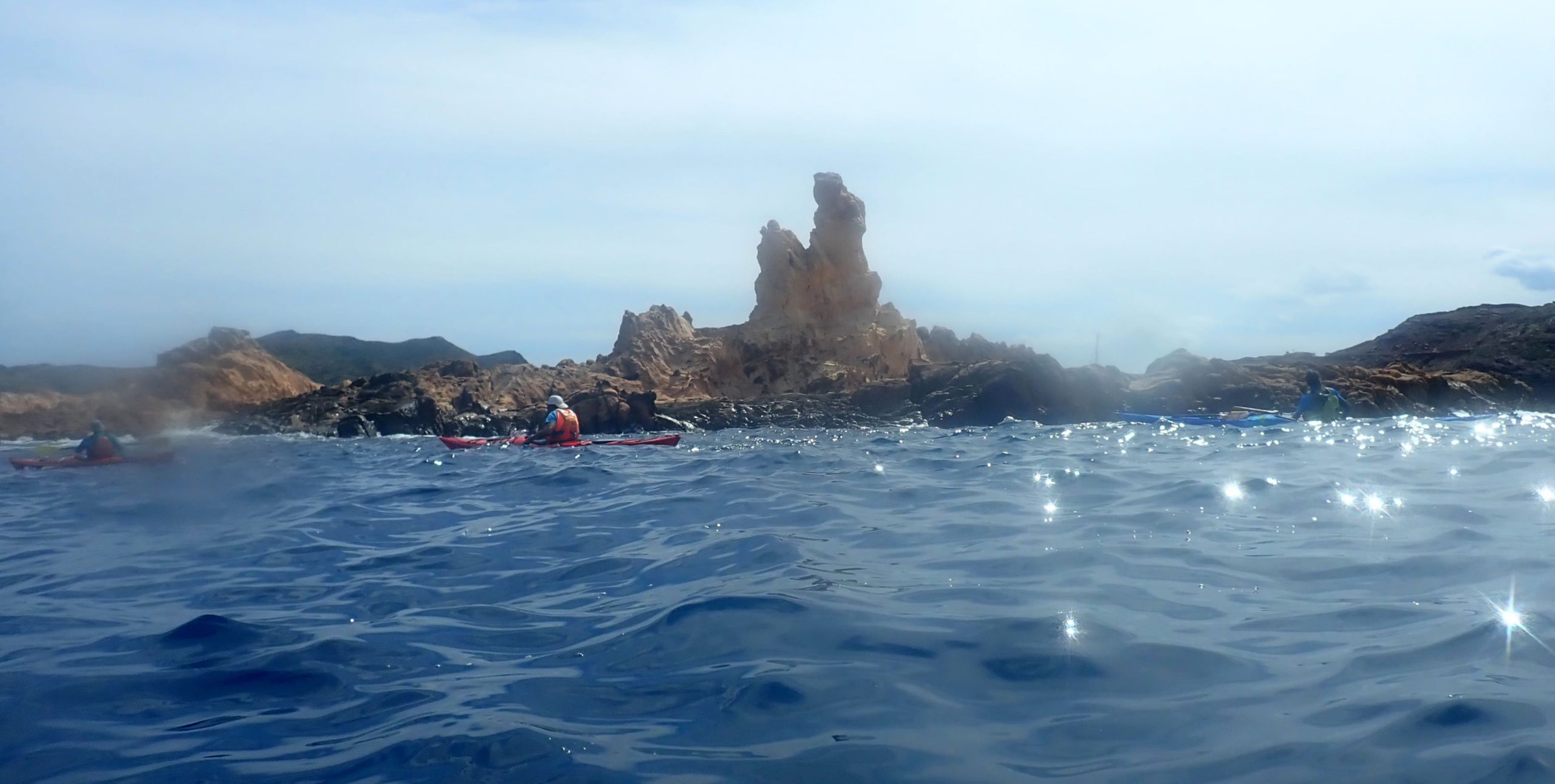 menorca en kayak per deltaventur i kayakebre