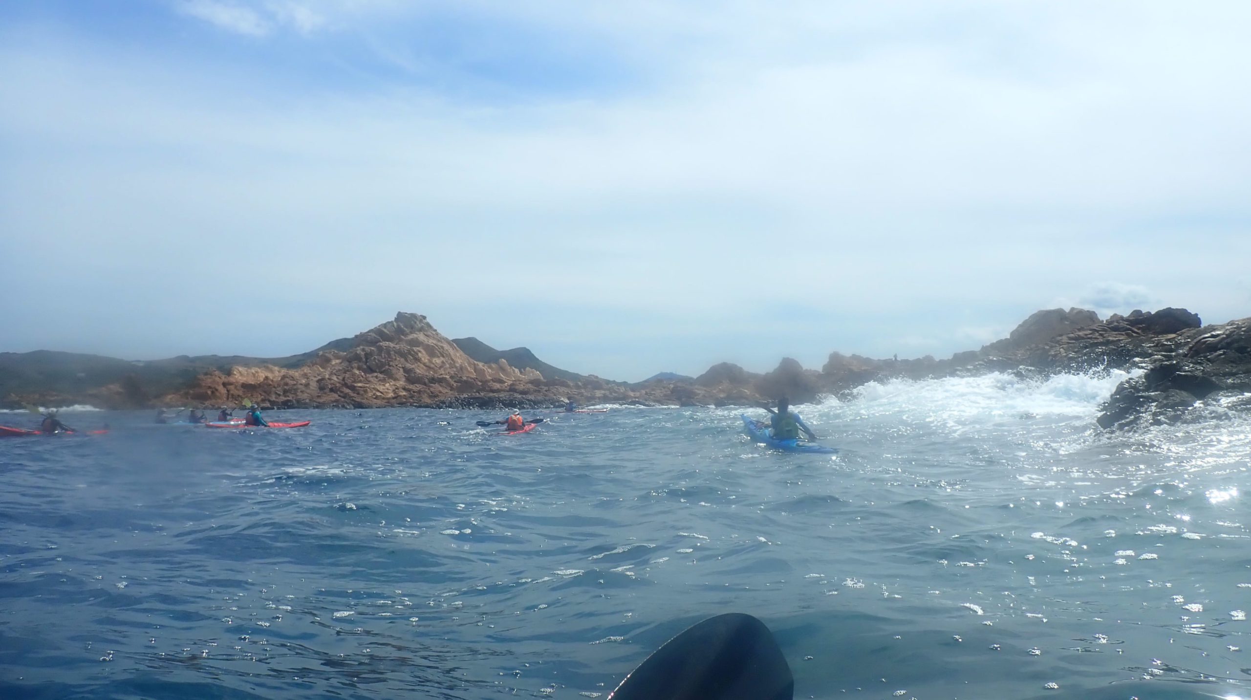 menorca en kayak per deltaventur i kayakebre
