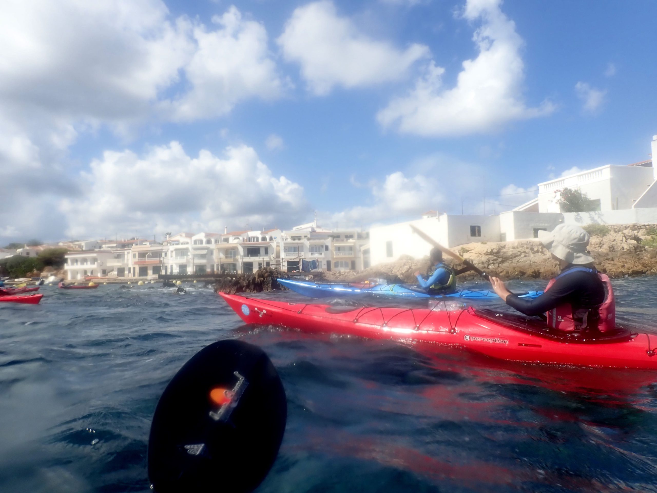 arribada en kayak a na macaret per deltaventur i kayakebre
